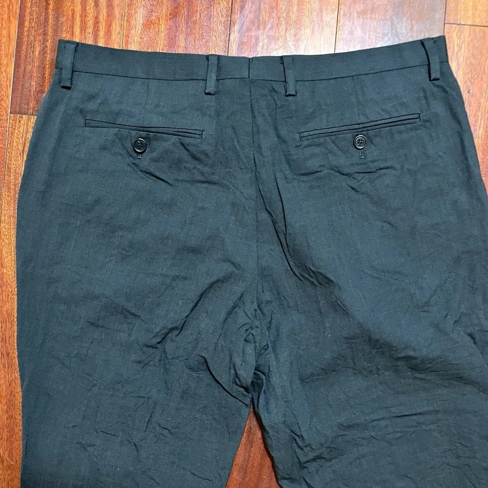 Banana Republic Pants Mens 34x32 Slim Fit Marzotto Italian Super 120's Wool